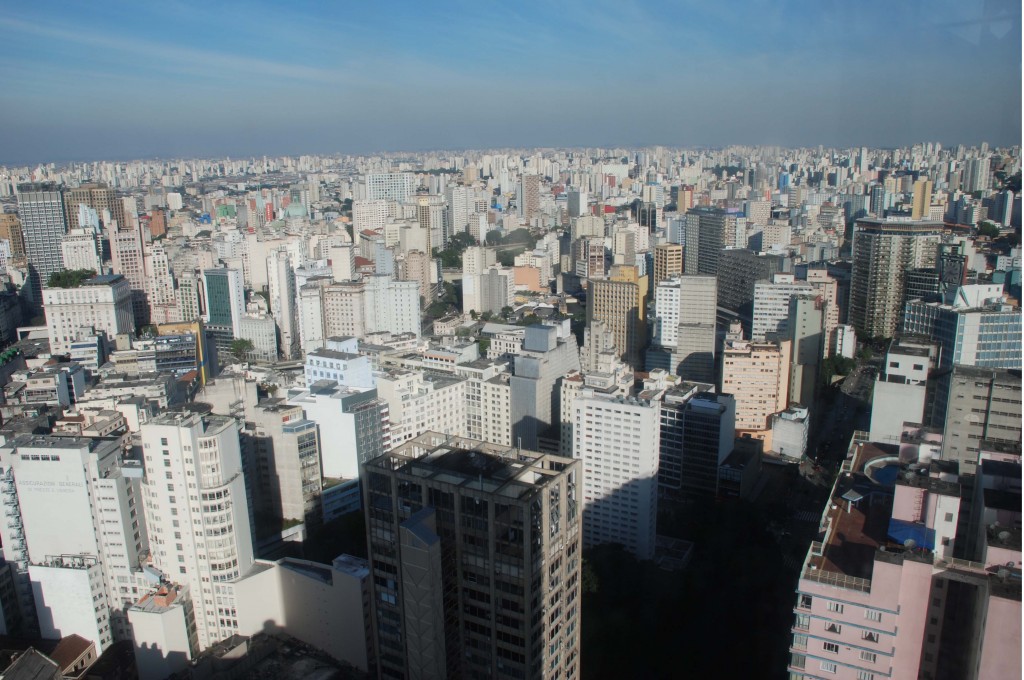 מבט מלמעלה על העיר סאן פאולו, צילום: לורנס וייל/Lawrence Vale 